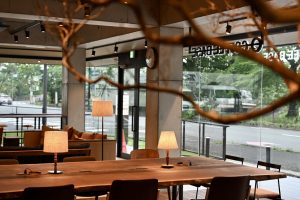 京都市左京区出町柳駅のシェアハウス、シェアオフィス「Whatever SHIMOGAMO - EAST」1階　COFFEE BASE SHIMOGAMO